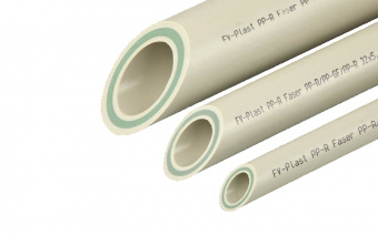 Труба Ø25х4.2 PN20 комб. стекловолокно FV-Plast Faser (PP-R/PP-GF/PP-R) (60/4)
